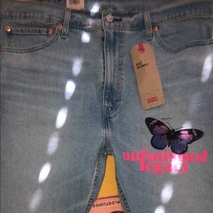 Unfinished Legacy Butterfly denim